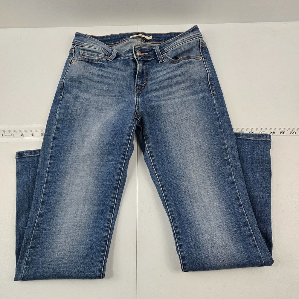 Levi's Women's Boot Cut Jeans in Medium Wash Blue